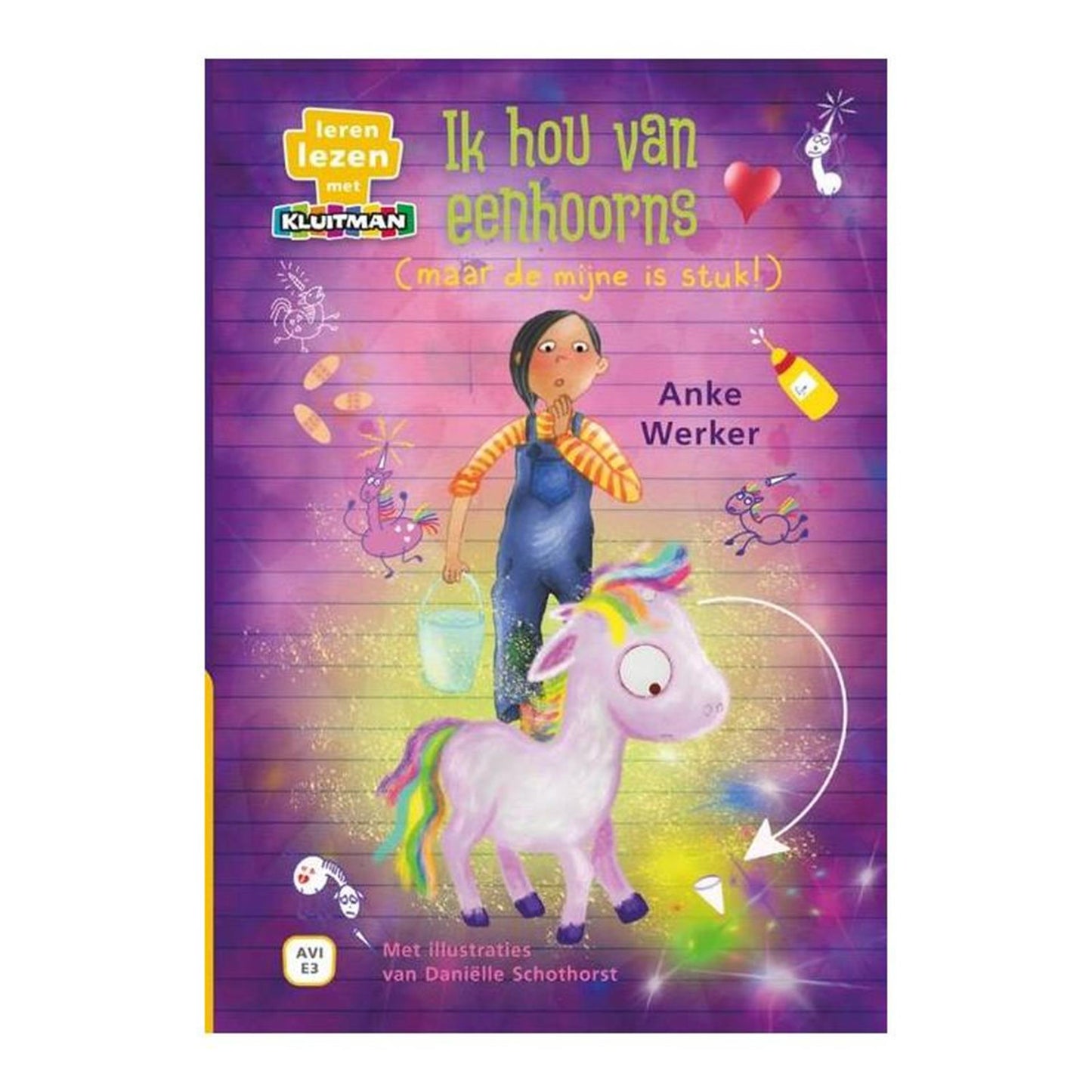 Kluitman ik hou van eenhoorns (maar de mijne is stuk!) (avi e3)