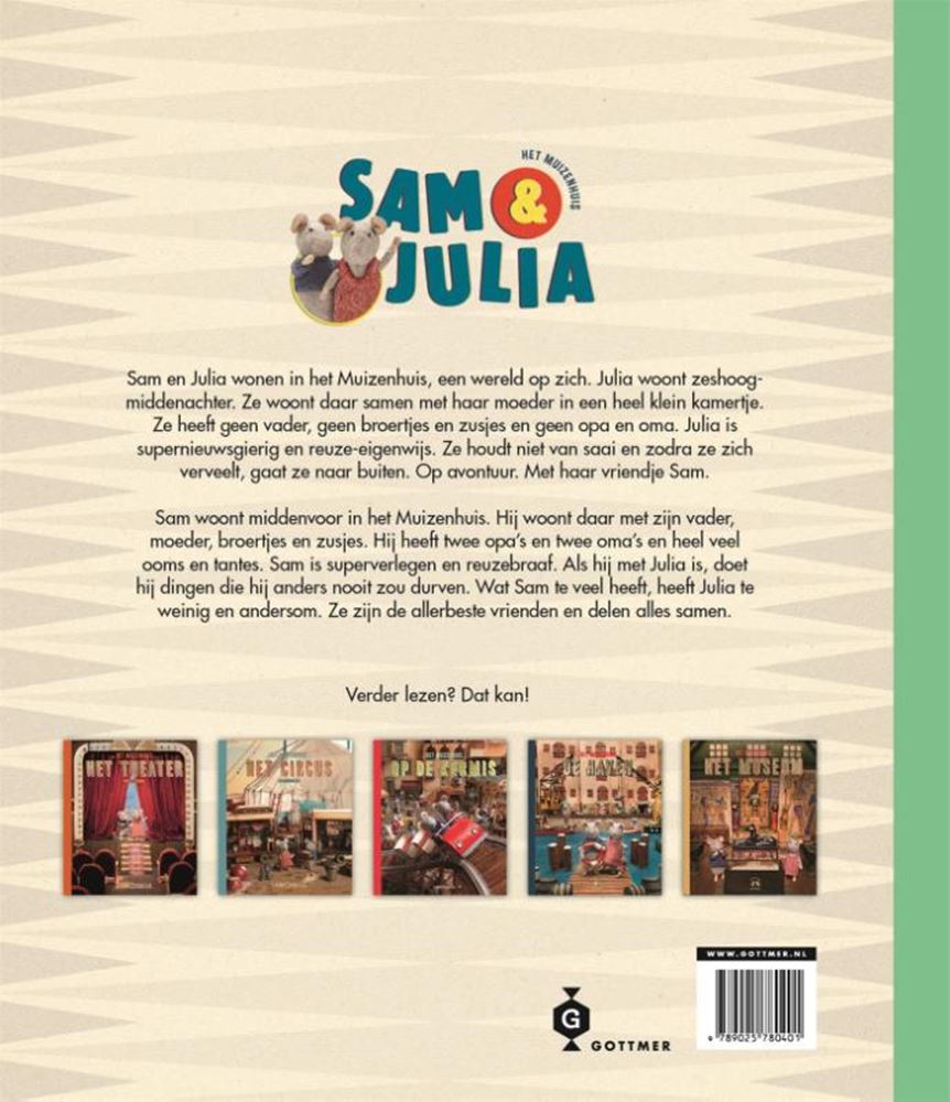Gottmer uitgevers groep het muizenhuis sam en julia