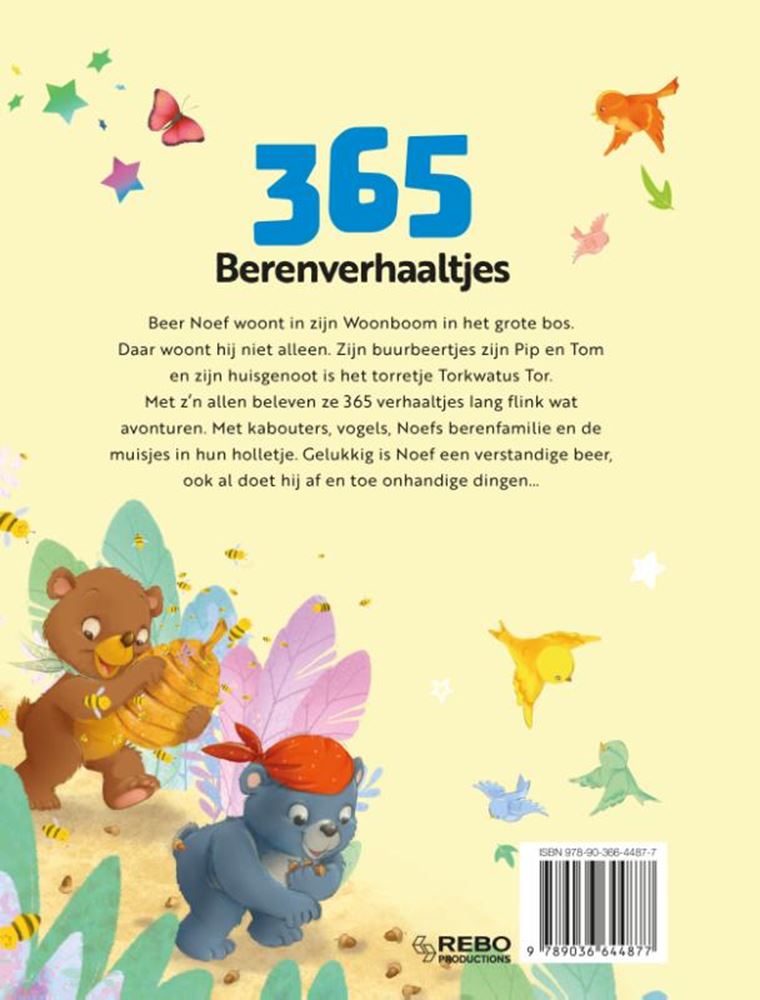 Rebo publishers 365 berenverhaaltjes. 4+