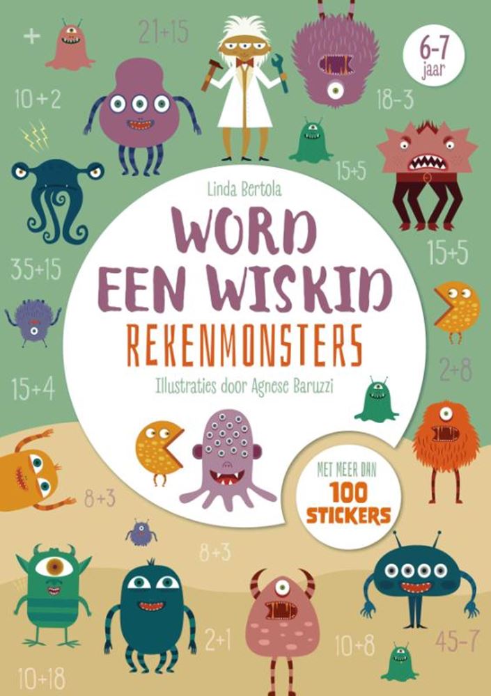Rebo publishers rekenmonsters - word een wiskid. 6+