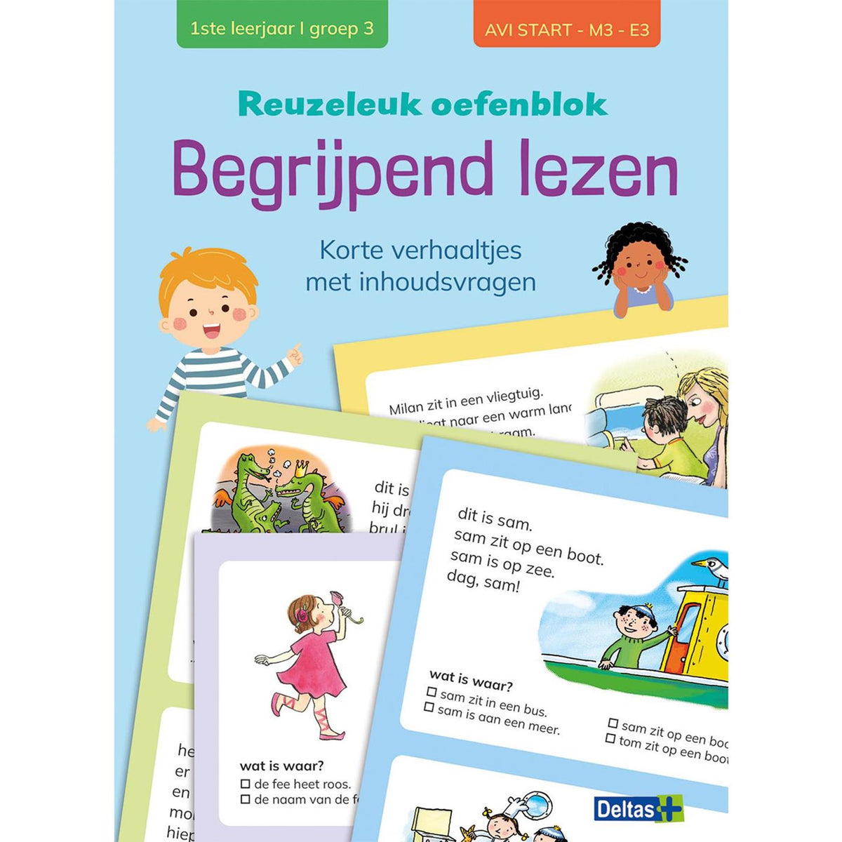 Deltas reuzeleuk oefenblok begrijpend lezen