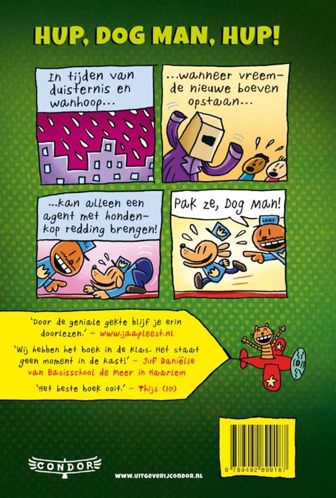 Centraal boekhuis dog man gaat los!