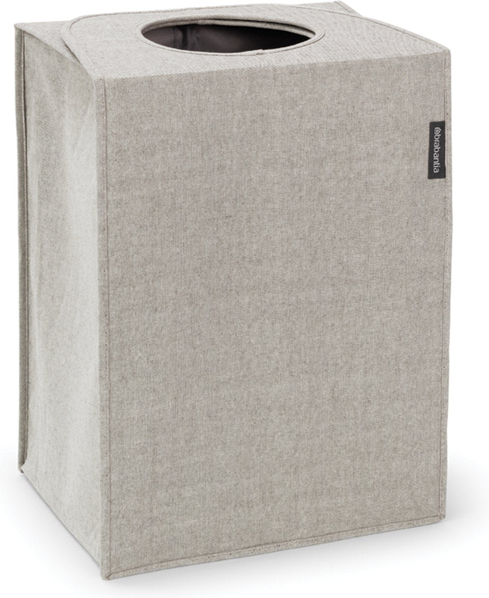 Brabantia wasmand - met deksel - 55 l - grey