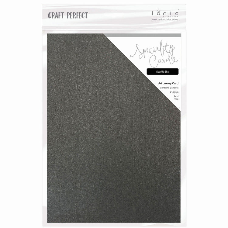 Craft perfect by tonic studios craft perfect • christmas magic speciality card starlit sky