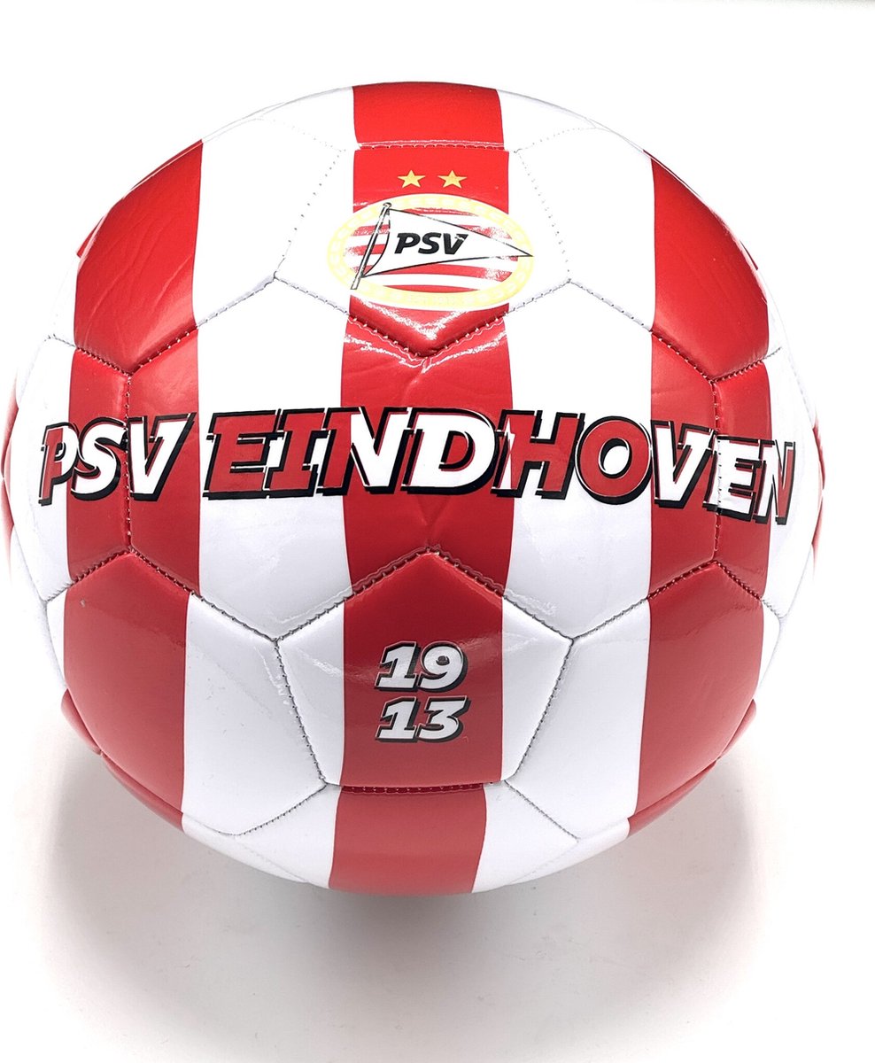 Merkloos sans marque psv voetbal strepen 1913 maat 5.