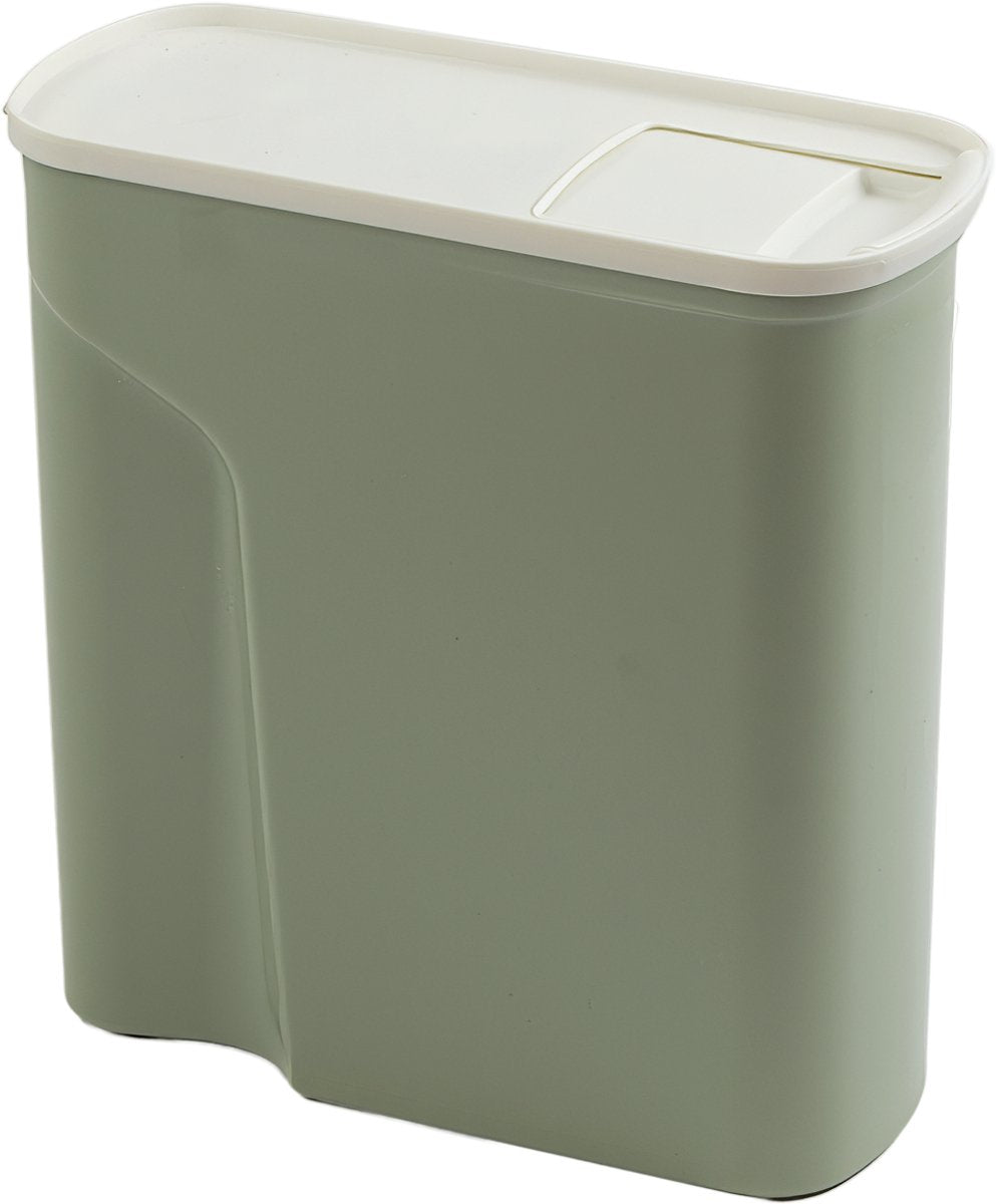 Curver voedselcontainer hond kat - voercontainer - luchtdicht - met handvat - misty green - 6l