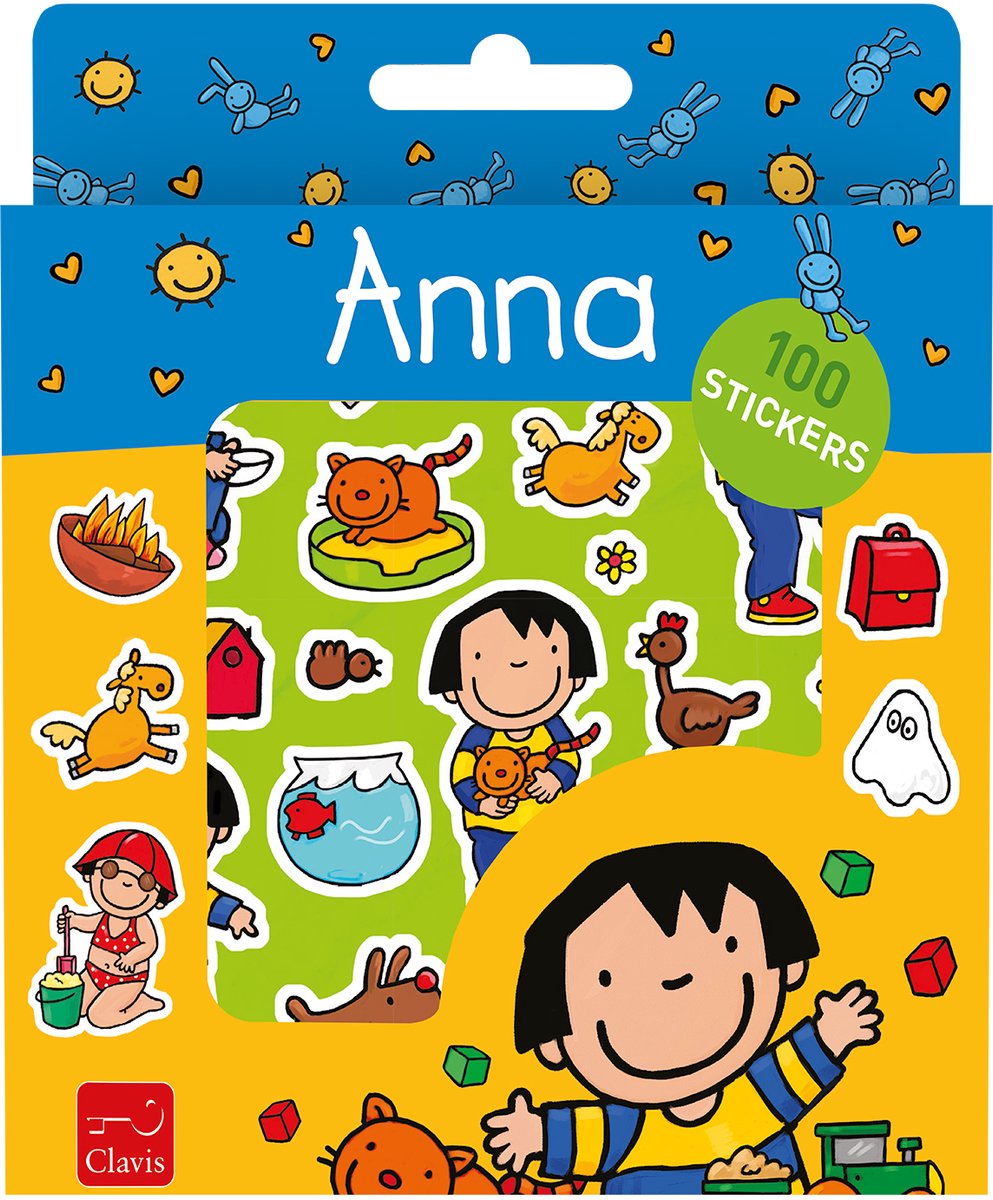 Clavis anna stickerset (u) euroknaller
