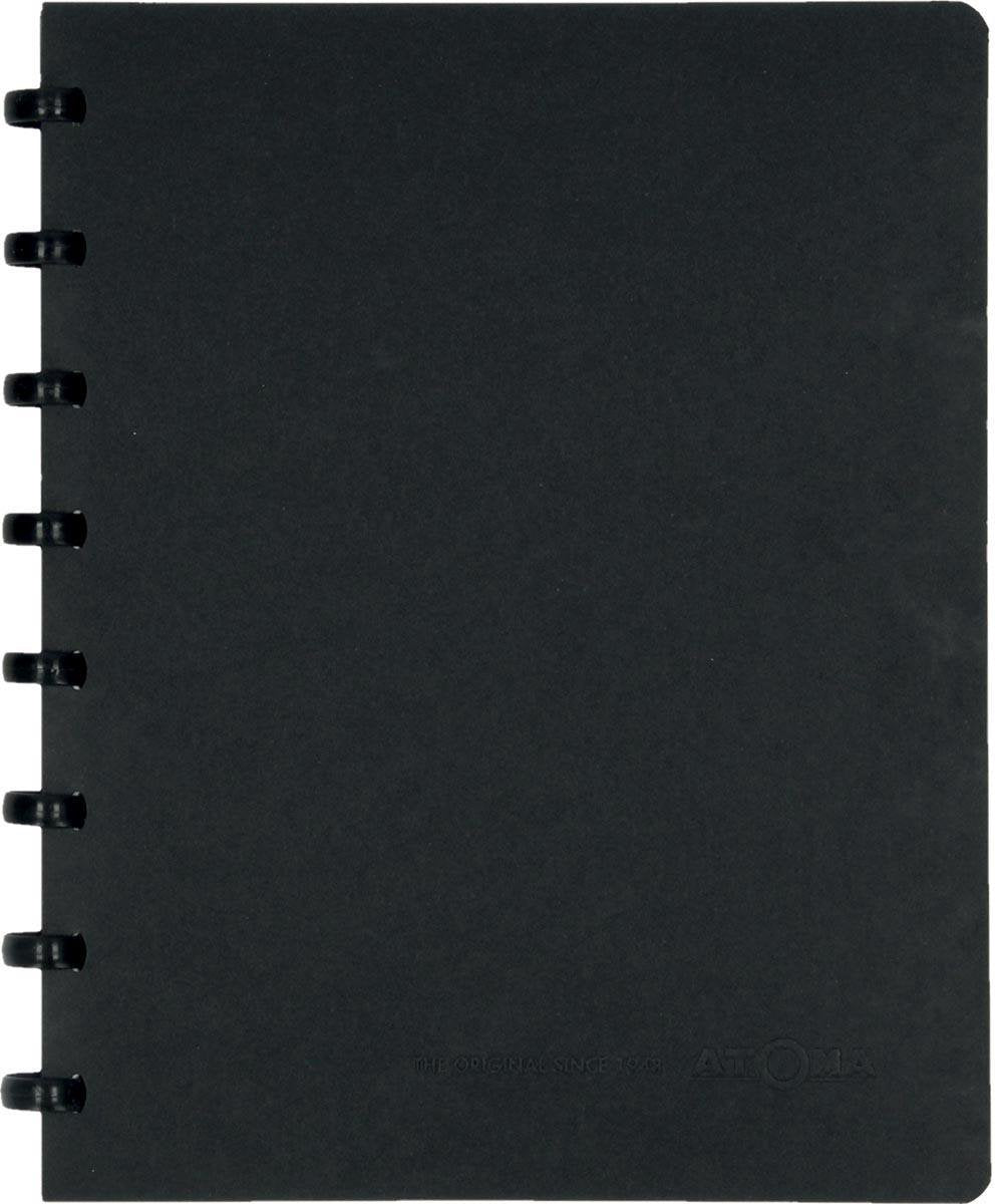 Atoma meetingbook, ft a5, zwart, gelijnd