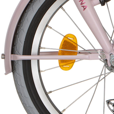 Alpina spatbordstang set 18 cargo pearl pink met matt