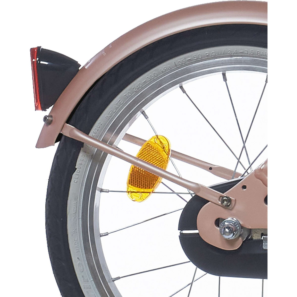 Alpina spatbord set + stang 18 ocean misty pink matt