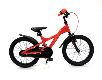 Aldo 18 inch powerbike rood zwart oranje