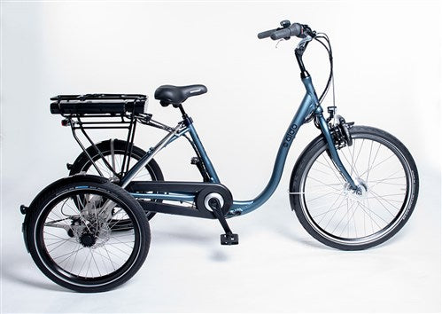 Aldo 26 inch lage instap 3-wiel e-bike alu 7v