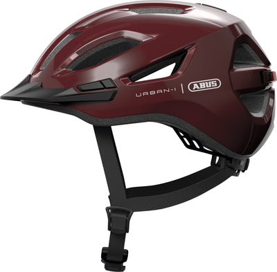 Abus helm urban-i 4.0 chestnut red l 57-61cm