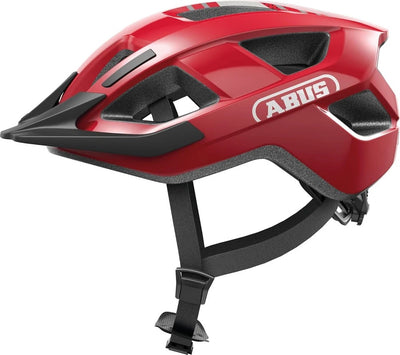 Abus helm aduro 3.0 led blaze red m 52-58cm