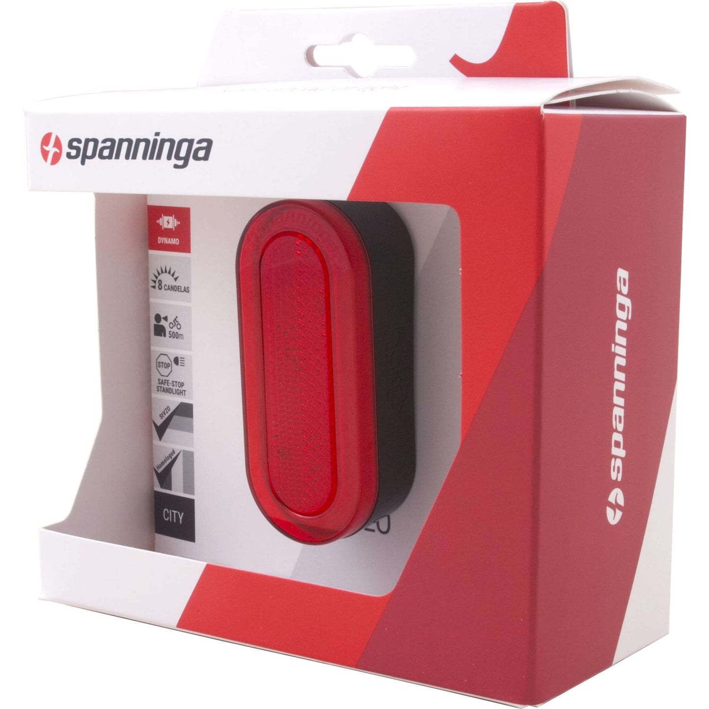 Spanninga metaal b.v. spanninga dynamo spatbord achterlicht halo guard xds 6vac. met standlicht