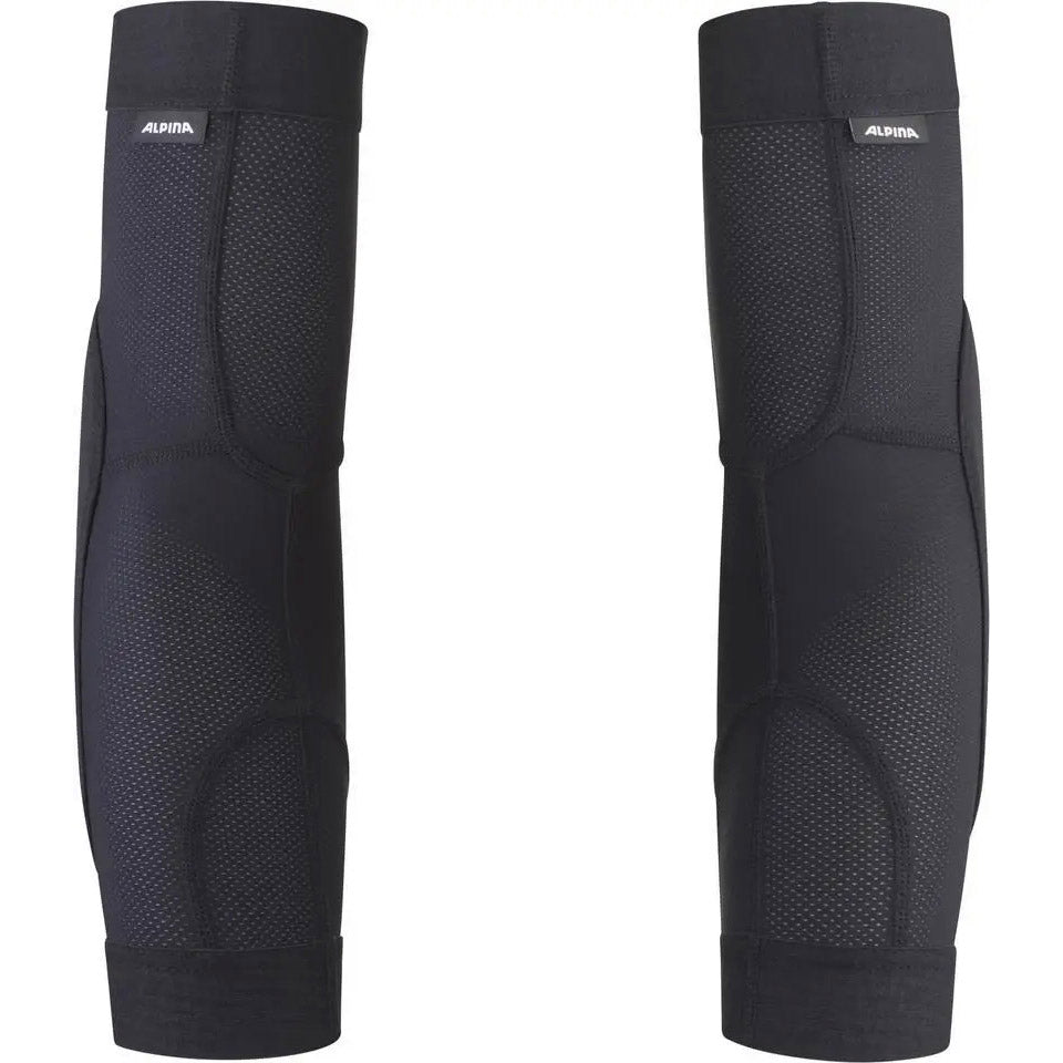Olympic sportswear alpina sports elleboogbeschermers m-l zwart
