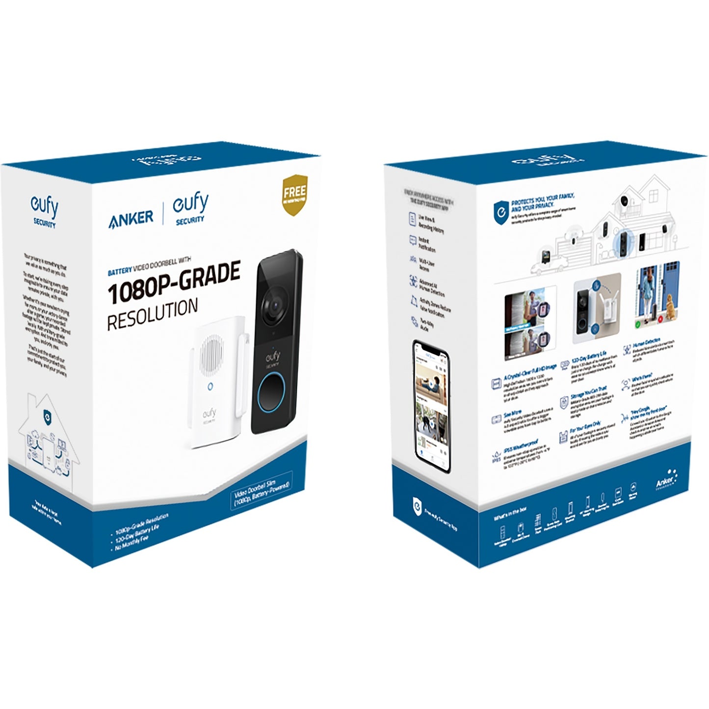 Anker eufy video doorbell slim