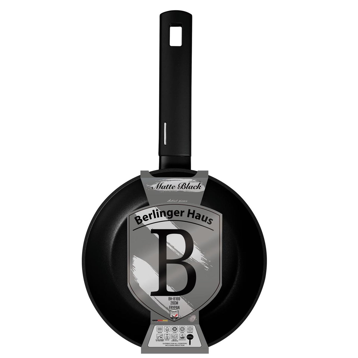 Berlingerhaus koekenpan mat zwart 20cm
