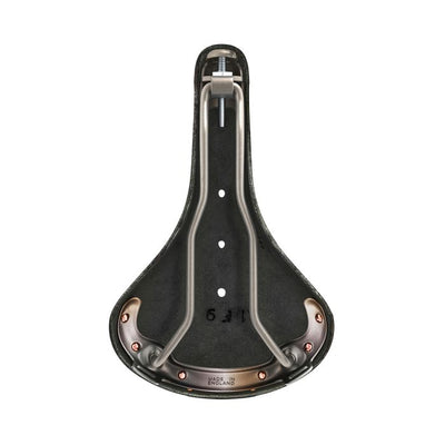 Brooks Zadel B17 special titanium zwart