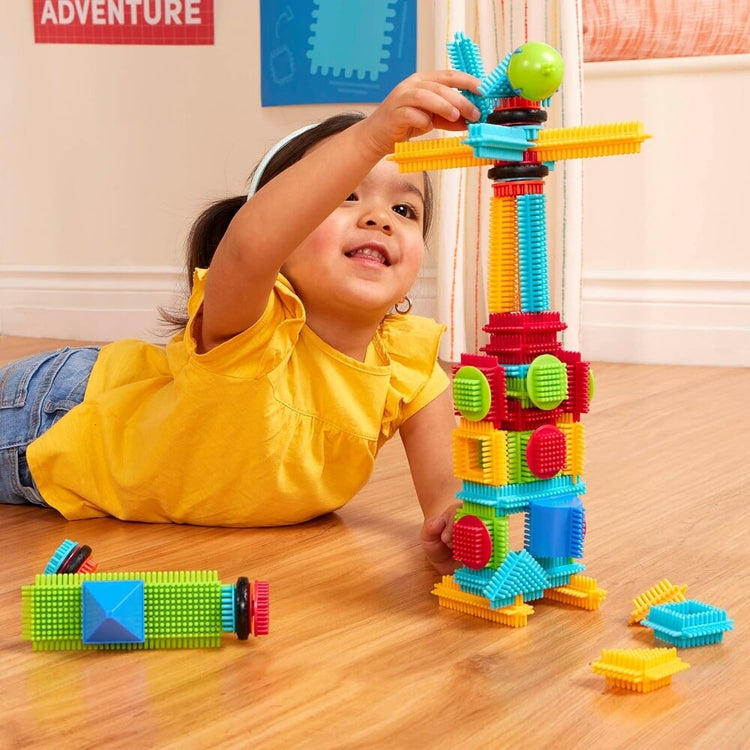 Bristle blocks in doos 56 delig