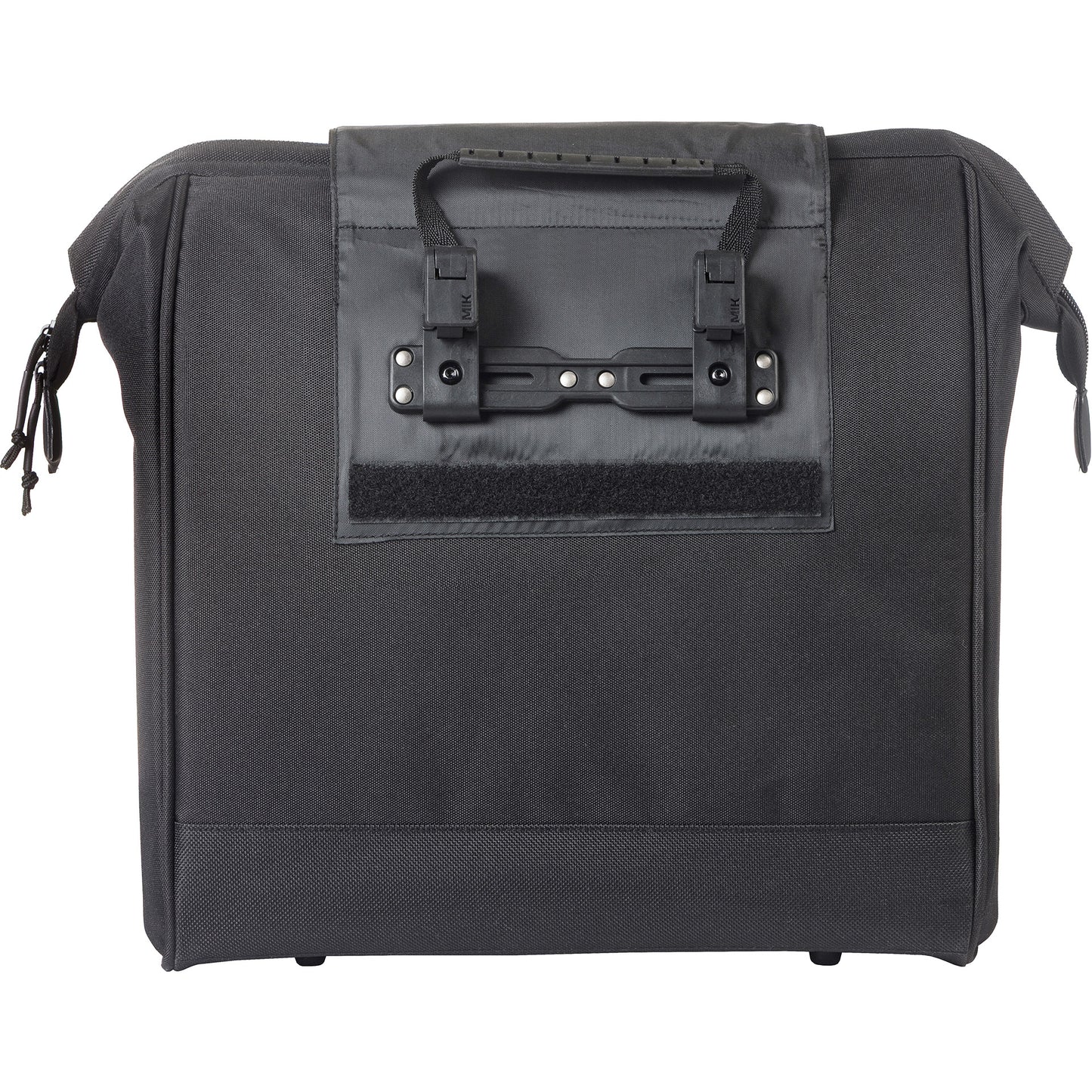 Basil tas grand fietsshopper zwart | mik hooks | 23l