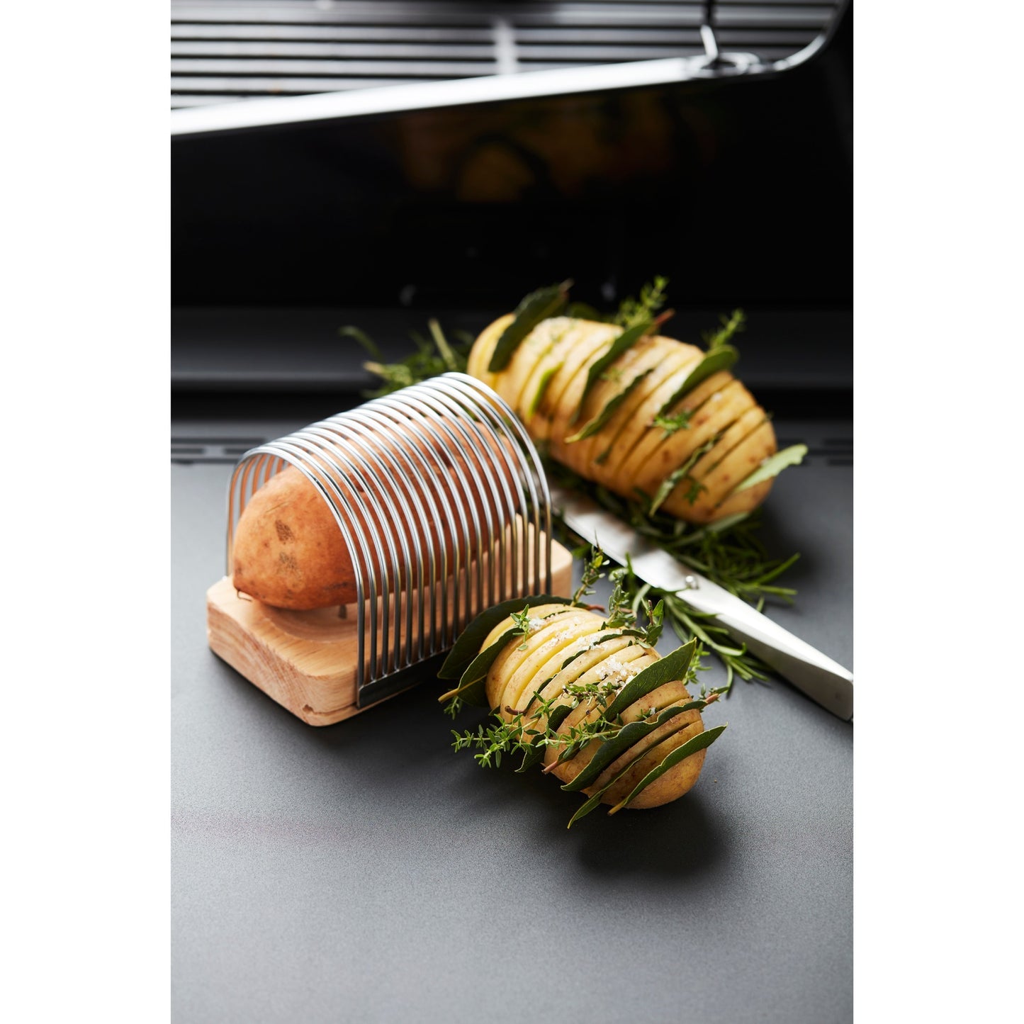 Barbecook snijset voor hasselback potato