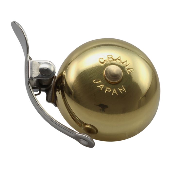 Crane mini suzu bell (headset) - gold