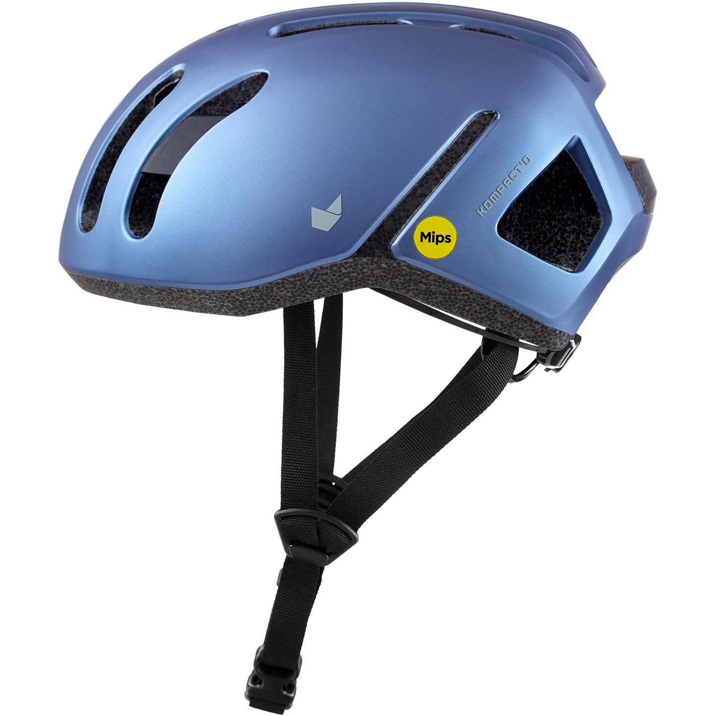 Catlike urban helm kompact'o ii maat s metallic mat blauw