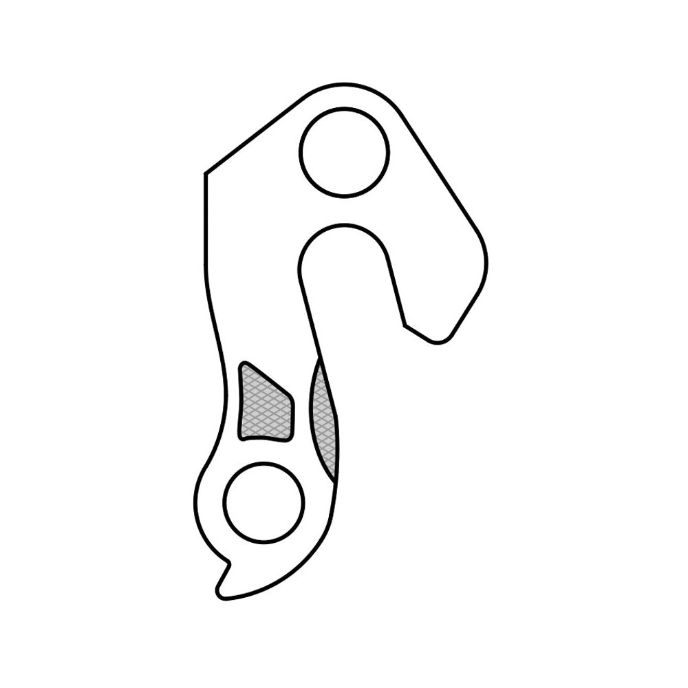 Union derailleurpad gh-258 stevens, corratec