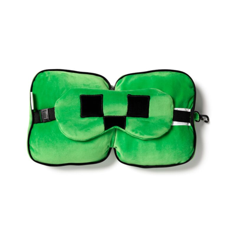 Union relaxeazzz minecraft creeper rond reiskussen slaapmasker