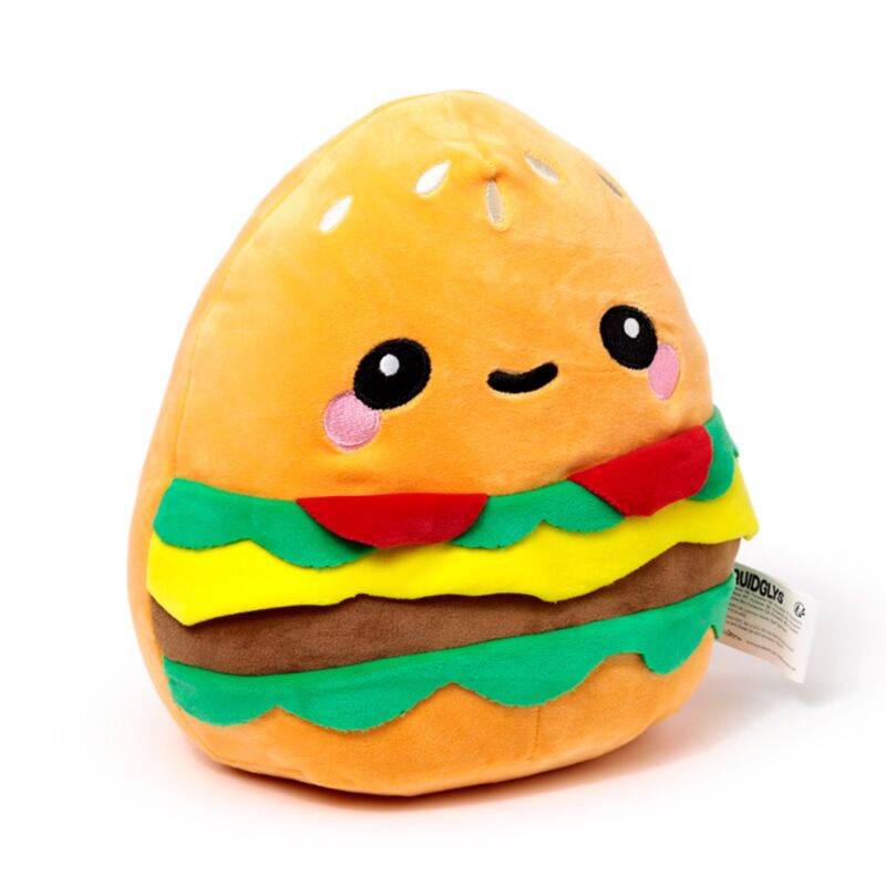 Pluche squidglys foodiemals hammy de burger