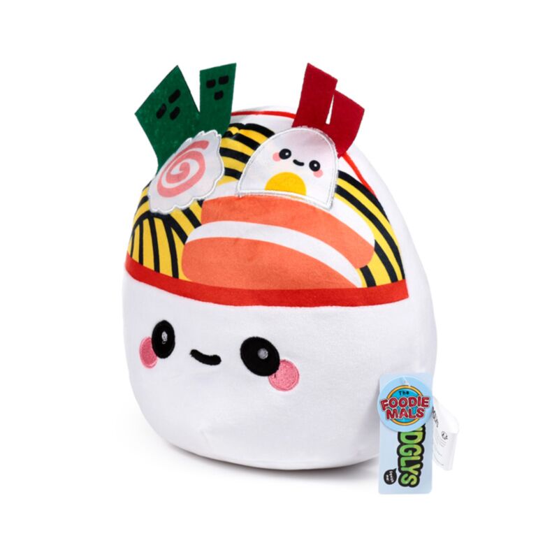 Pluche squidglys foodiemals nori de ramen kom
