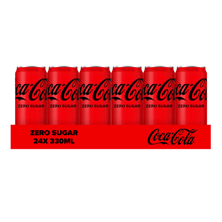 Coca-cola zero blik (24x 33cl) (kopie)