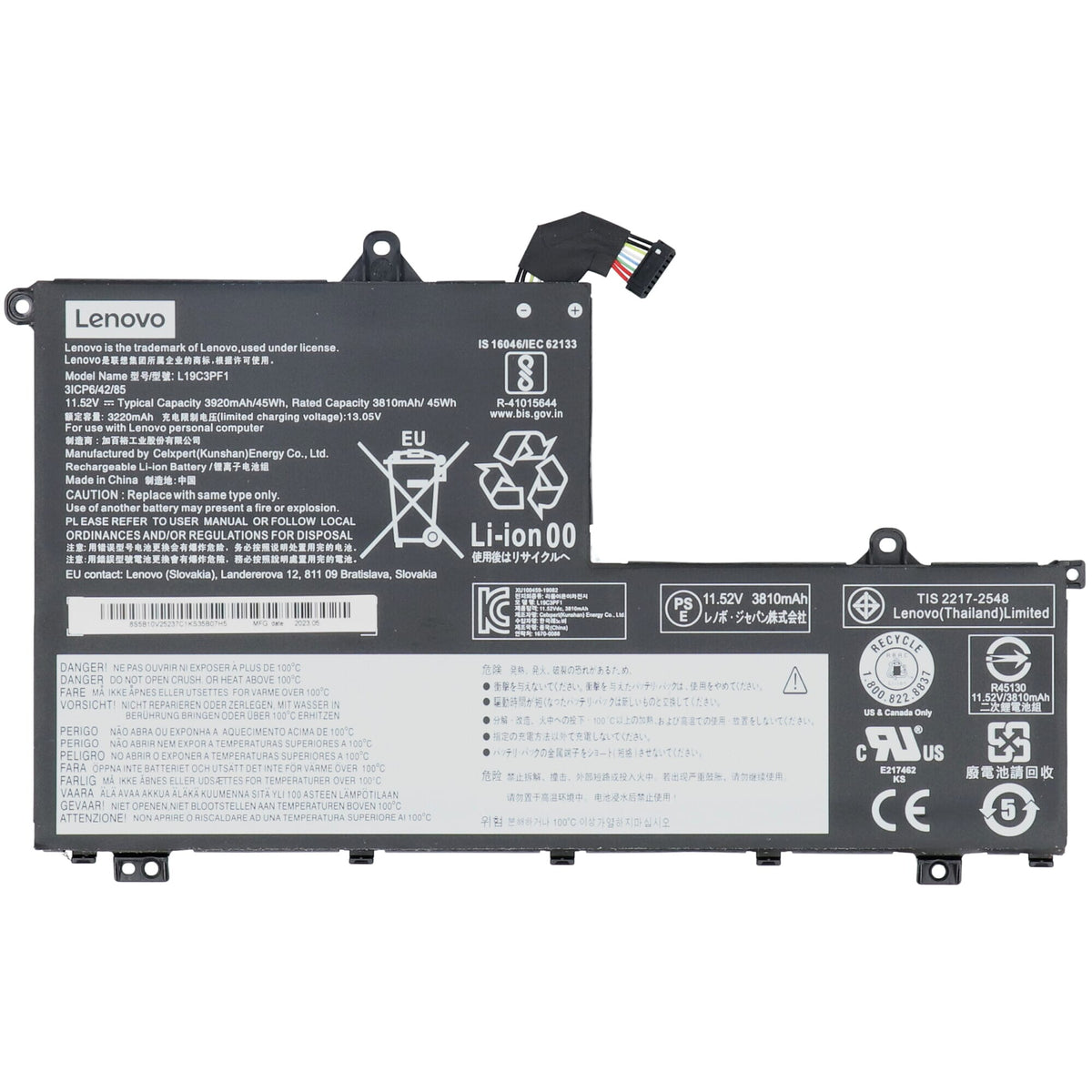 Lenovo laptop accu 3880 mah
