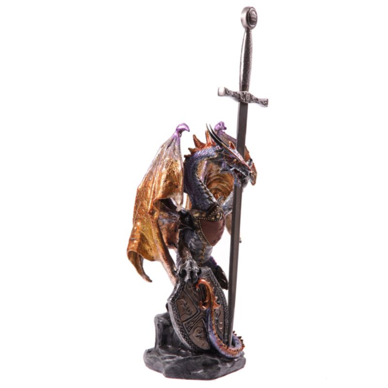 Dark legends vuur schild draak