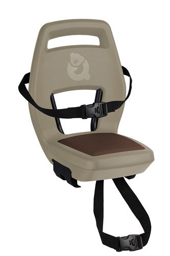 Qibbel q293 achterzitje 6+ junior met voetsteunen cappuccino