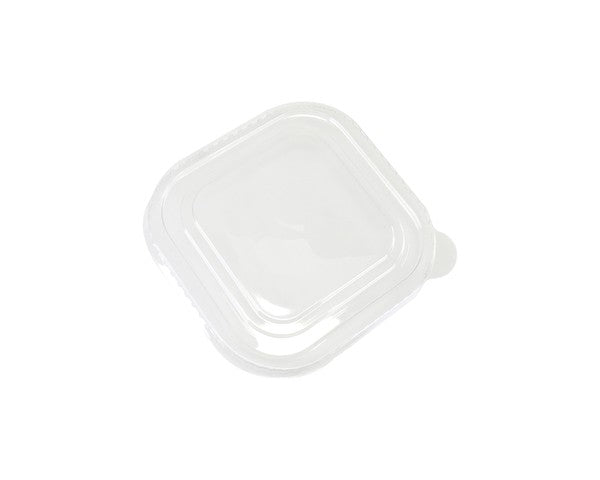 Deksel vierkant pet voor saladebak 170x 170mm (25 stuks)