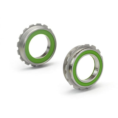 Enduro bearings t47 asymetrical bottom bracket to 30mm - maxhit integrated - 440c - silver