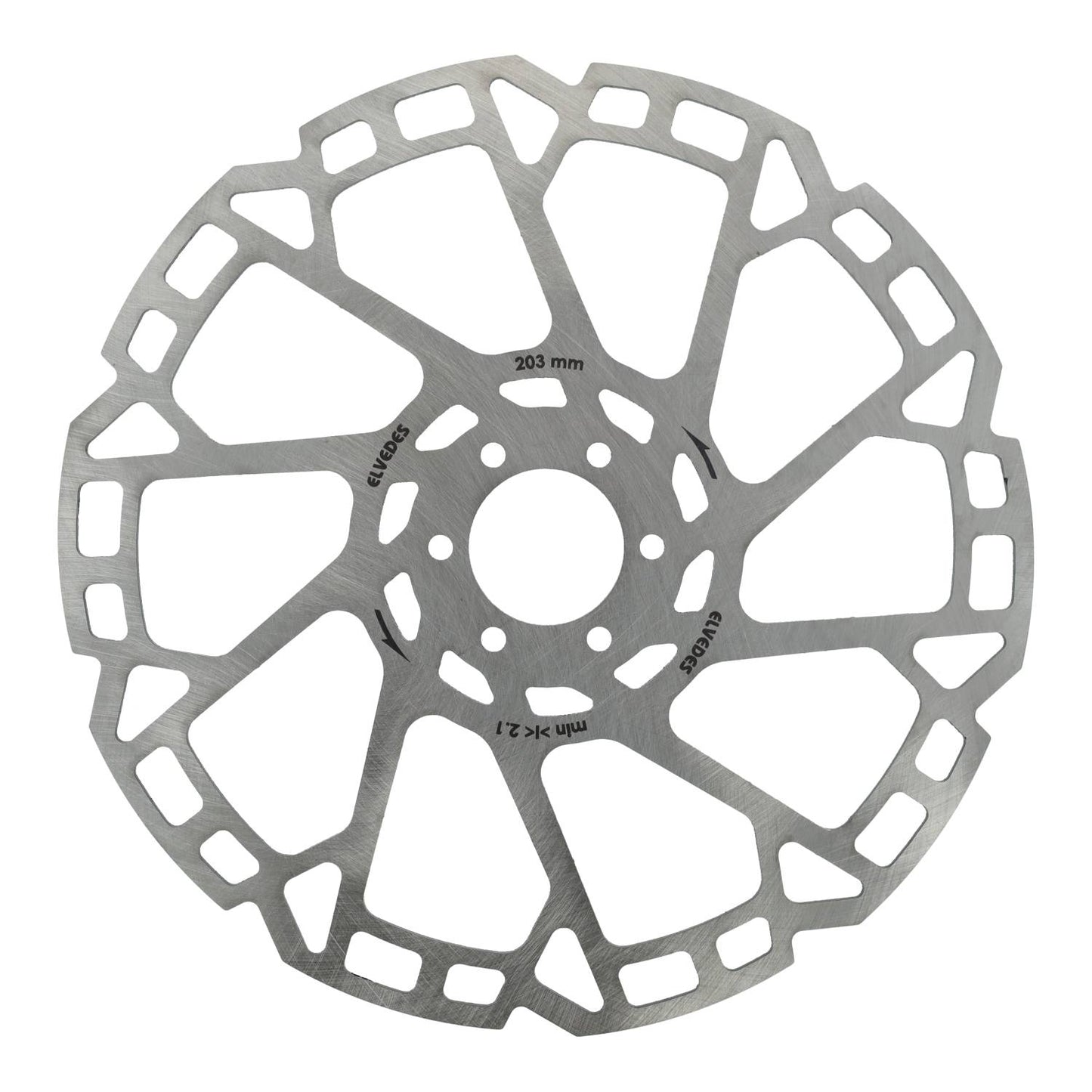 Elvedes remschijf 180mm zesgats 2.3mm