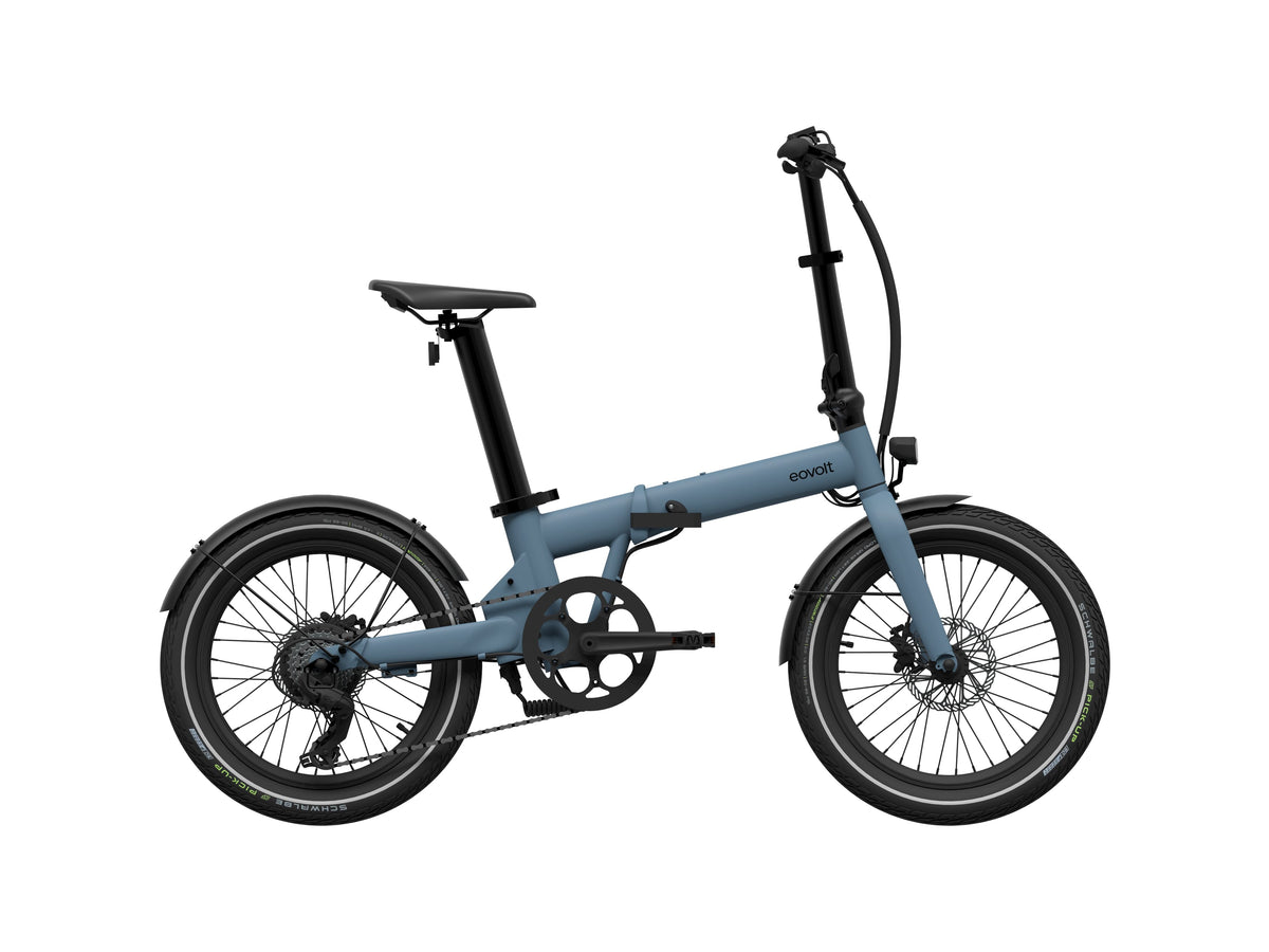Eovolt elektrische vouwfiets afternoon 500 20 v3 blauw