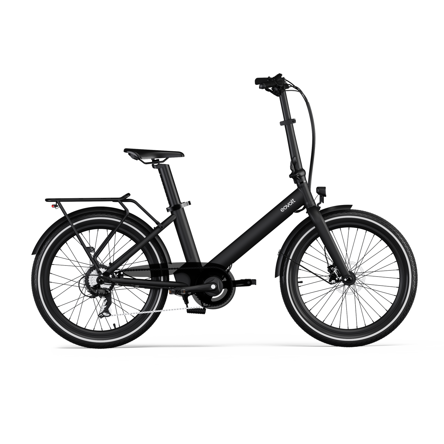 Eovolt Elektrische compactfiets Evening 24 v2 zwart