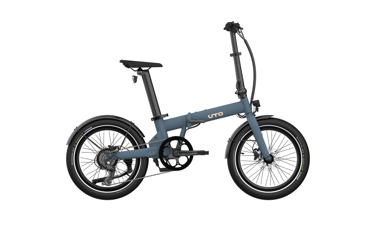 Uto elektrische vouwfiets og20 500 v1 uart blauw