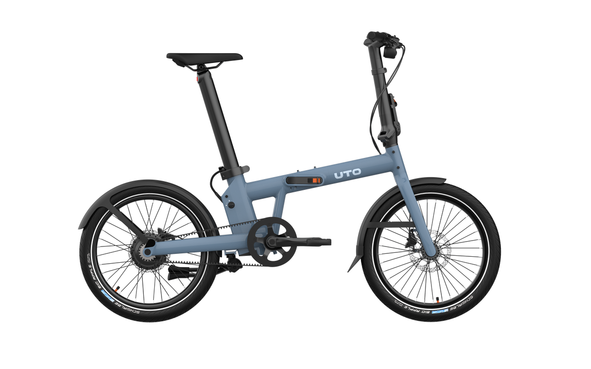 Uto elektrische vouwfiets pro20 v3 uart blauw