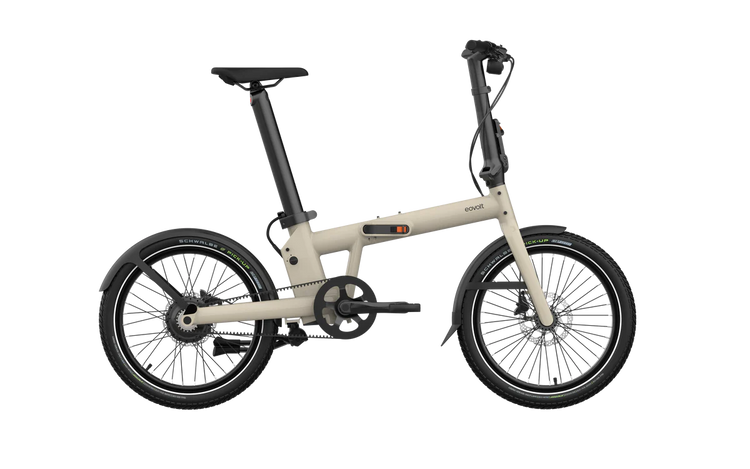 Eovolt elektrische vouwfiets afternoon pro 20 v1 taupe