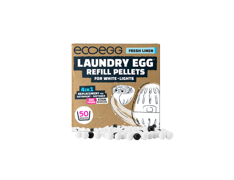 Ecoegg navulling voor witte was – fresh linen – 50 wasjes