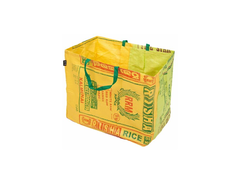 Fairzone tuintas - medium - upcycled rijstzak