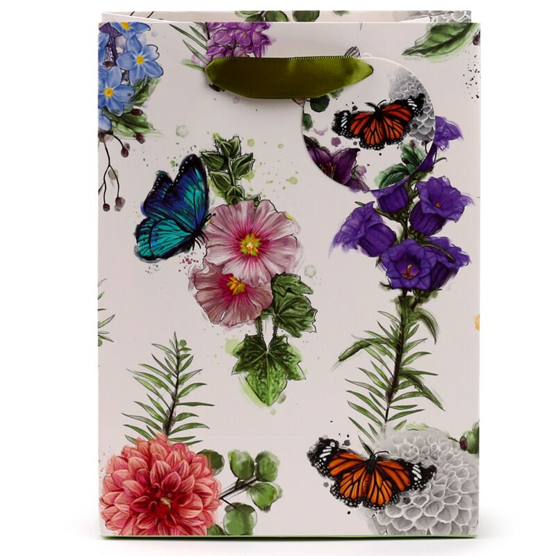 Vlinder velden - cadeautasje medium