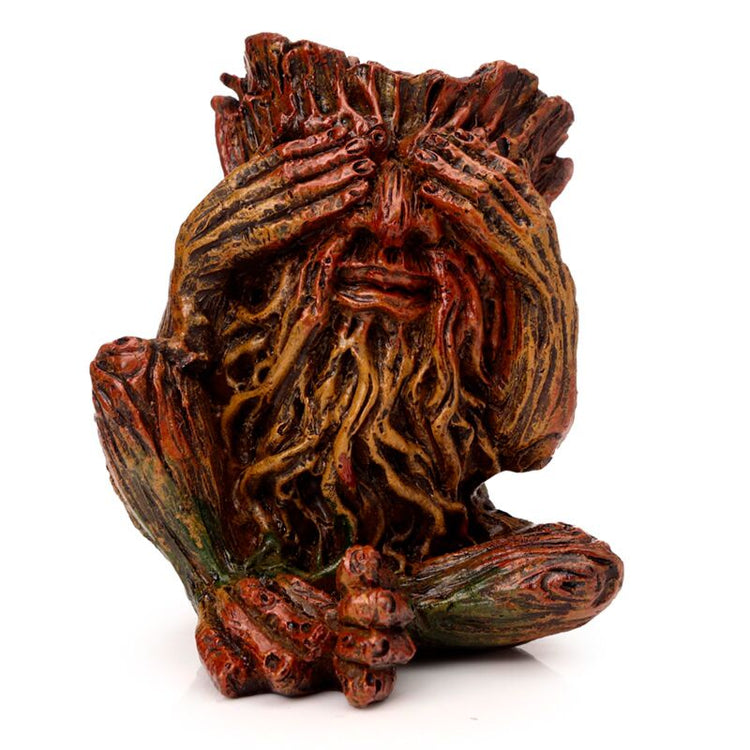 Set van 3 tree man hoor spreek zie geen kwaad