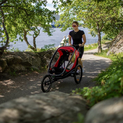 Hamax outback one - red black