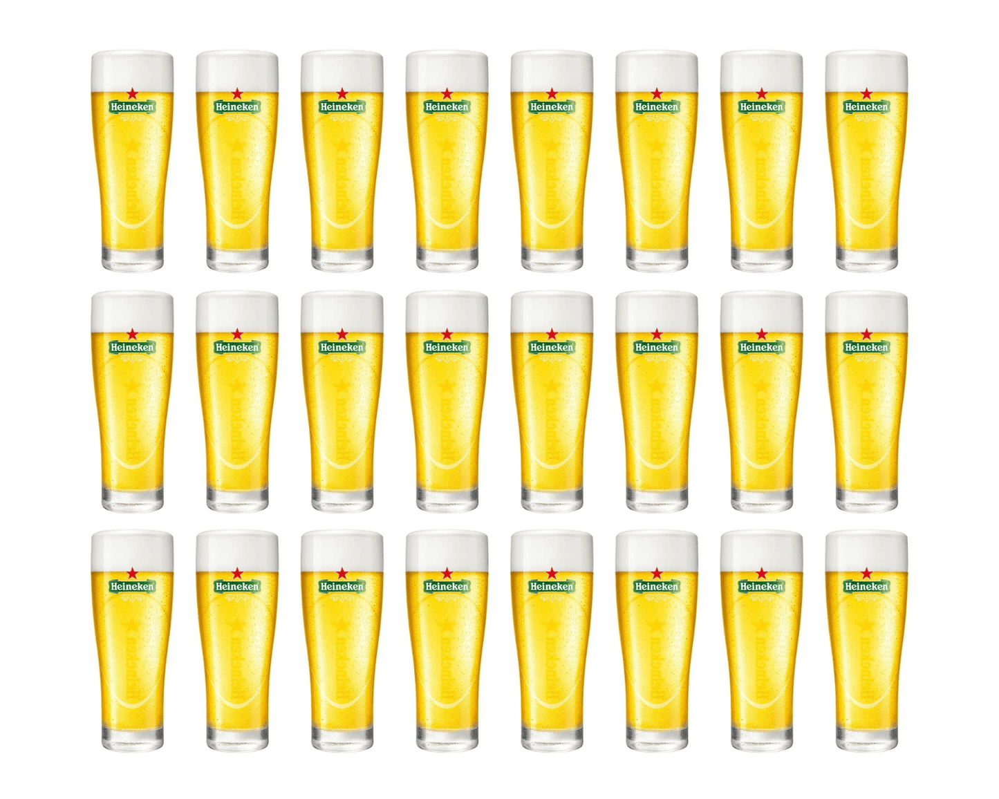 Heineken ellipse glas (24x 25cl)